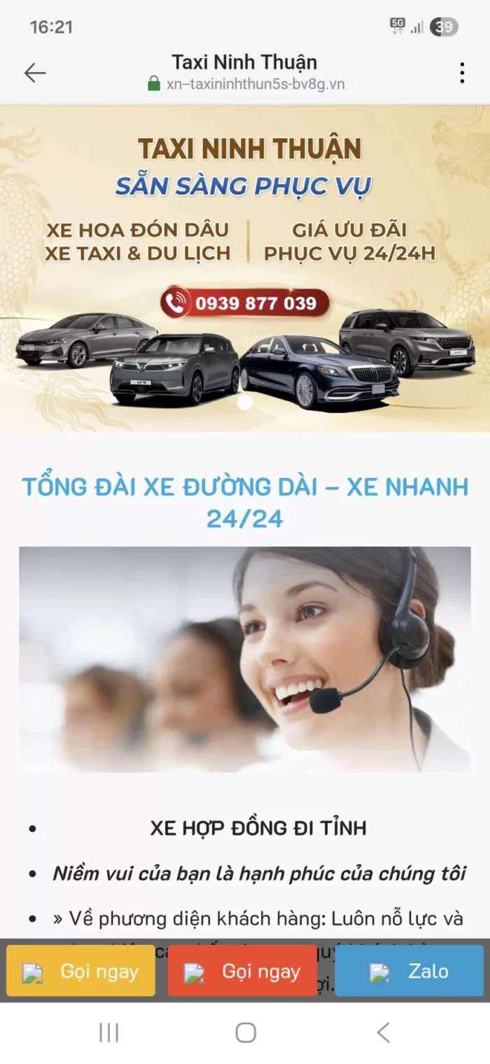 Thuê xe đưa đón bệnh viện Phan Rang 24/7
