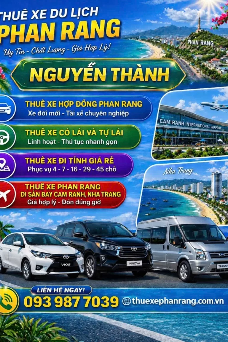 Thuê Xe Tham Quan Nha Trang